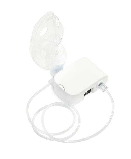 istock Aerosol therapy device with inhalation mask 2103559653