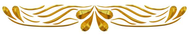 Gold line border style vintage.
