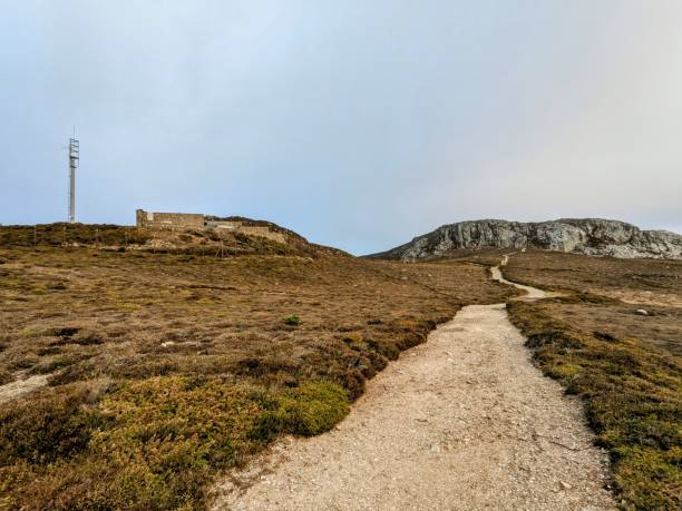 istock Exploring Holyhead Mountain in North Wales 2103580303
