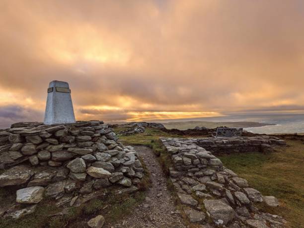 istock Exploring Holyhead Mountain in North Wales 2103587059
