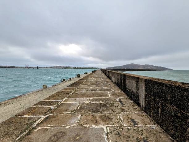 istock Exploring Holyhead, where the rocky peninsula meets the sea. 2103605550