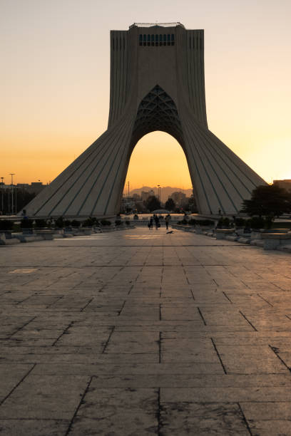 istock The Azadi Tower or Freedom Tower in Tehran, Iran. 2103621812