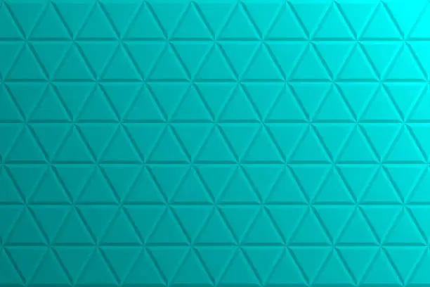 Vector illustration of Abstract blue green background - Geometric texture