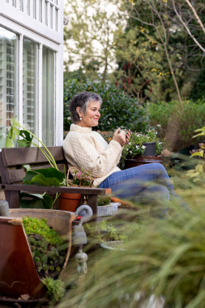 istock Enjoying Time in the Garden 2103677659