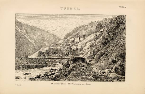 istock TUNNEL St. Gotthard Tunnel - The Three Levels near Biasca 2103726766