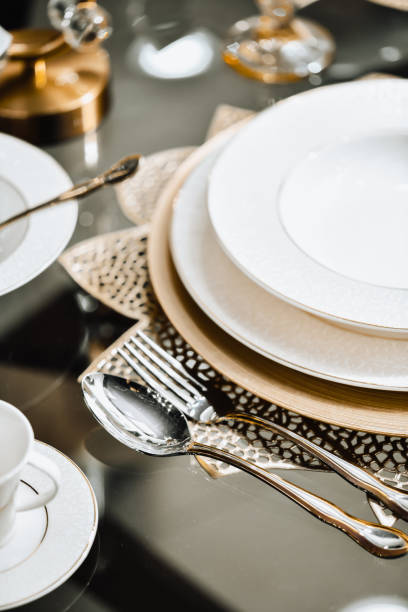 istock Beautiful Luxurious Crockery 2103862824