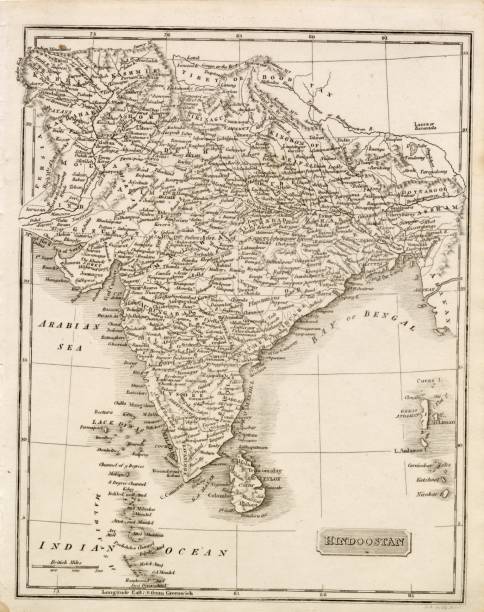 istock MAPS - Antique Map of HINDOOSTAN from RARE Abraham REES Encyclopaedia 1800s 2103887097
