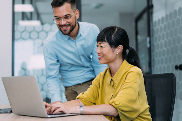 istock Business partners in meeting. 2103894519