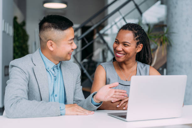 istock Business partners in meeting. 2103894530