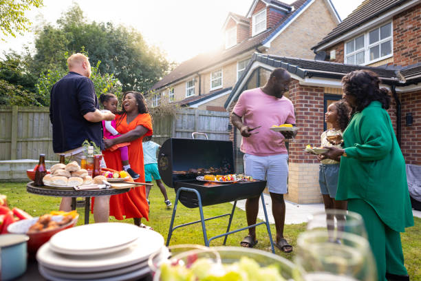 istock Warm Summer Afternoon With Family 2103930432