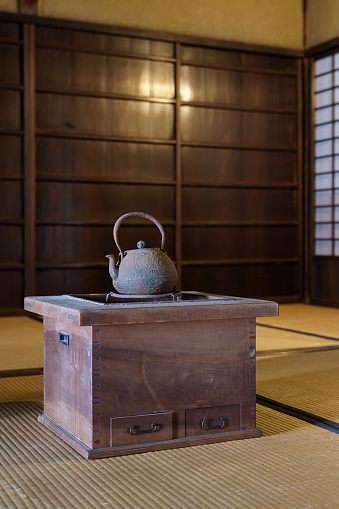 Interior of an old traditional Japanese house