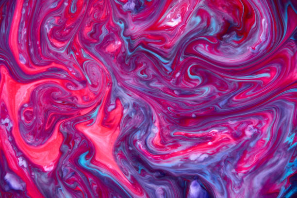 istock Abstract paint color background. Exoplanet cosmic sea pattern, paint stains. Marbleized effect. Background with abstract swirling paint effect. Liquid acrylic picture with flows and splashes. Mixed 2103932498