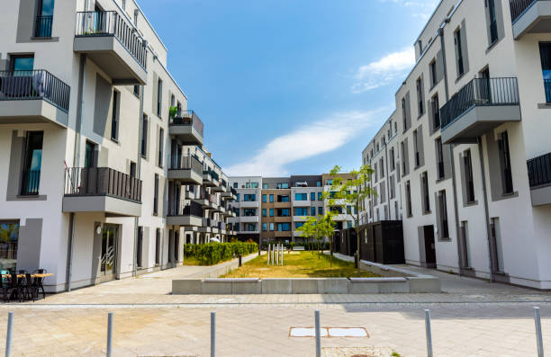 istock Apartments in Berlin's water town 2103939138
