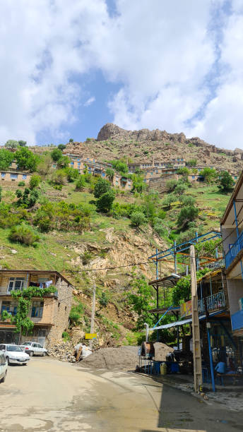 istock Hawraman Takht (Uraman Takht) - a village with a traditional, amazing and unique architectural style 2104024015