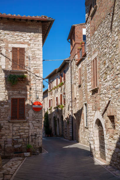 istock Corciano, medieval village near Perugia, Umbria 2104052770