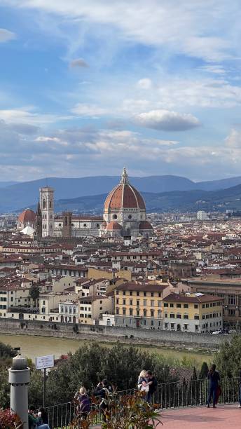 istock View of the cathedral in Firenze 2104077944
