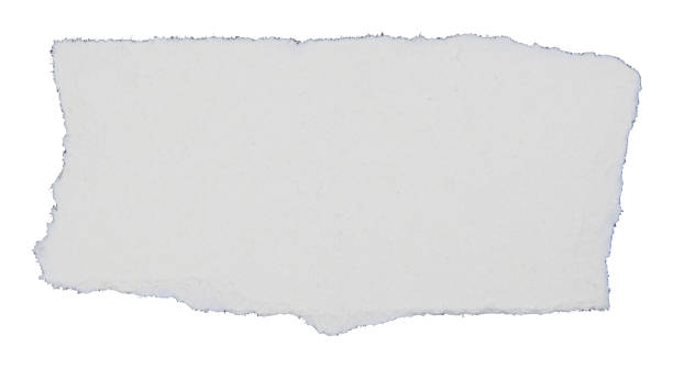 istock Torn pieces of corrugated paper isolated on white background 2104131652