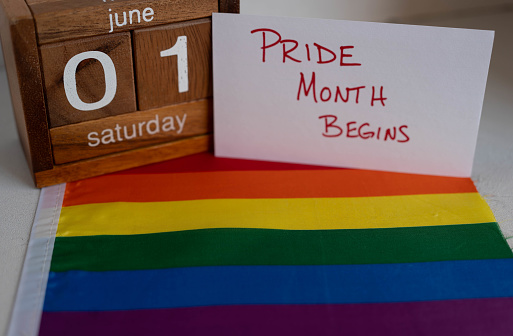 Calendar reminder that Pride Month begins on June 1, 2024