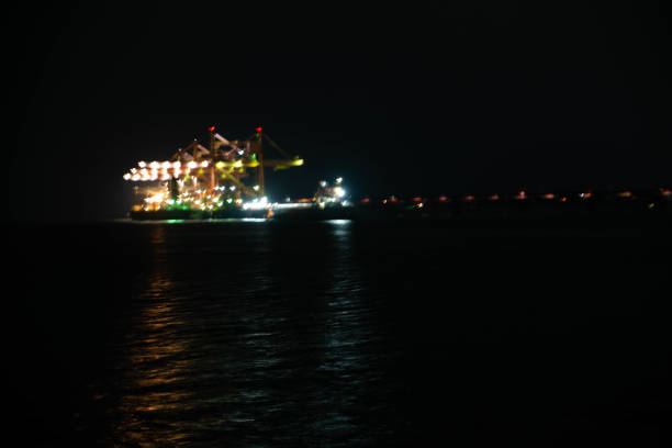 Oita city night view