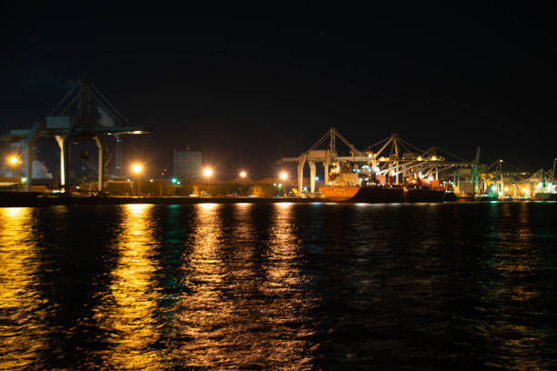 istock Oita city night view 2104244985