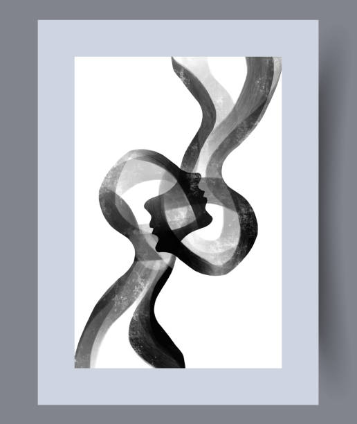 istock Portrait people enamored sex wall art print 2104249747