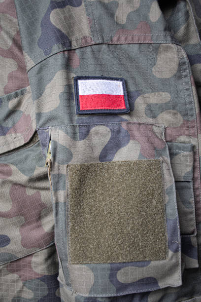 istock Polish camo military uniform 2104272210