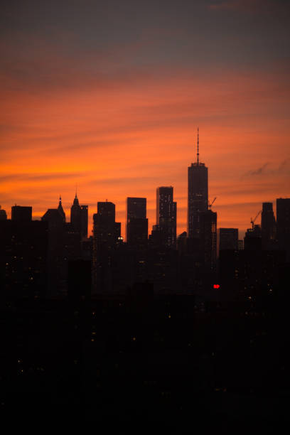 istock New York City Skyline, Architecture and Sunset 2104461205