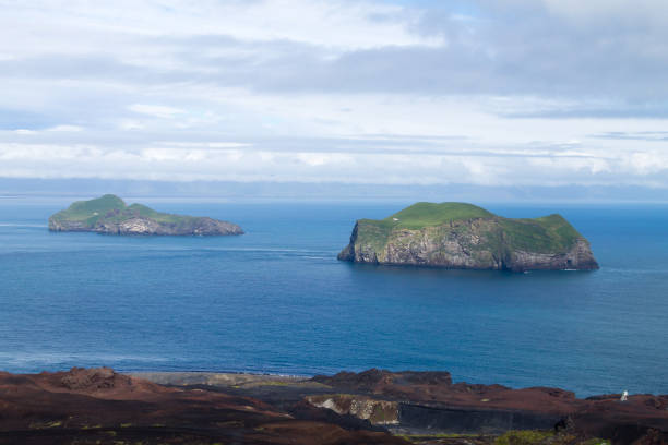 istock Westman Islands beach day view, Iceland landscape. 2104484746