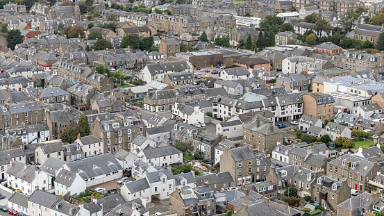 Dundee Scotland Aerial view