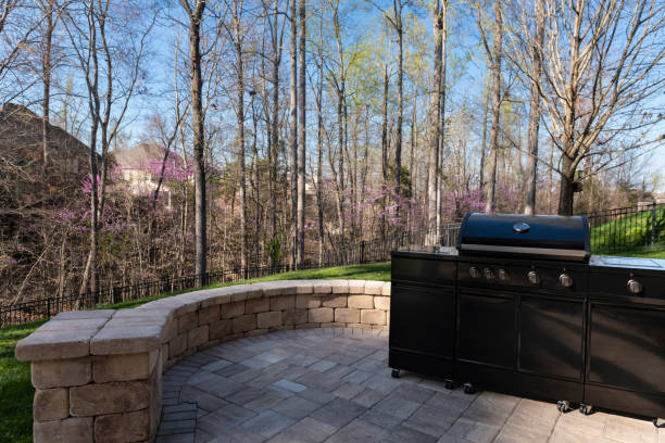 istock Barbecue Grill and Outdoors Garden in Springtime 2104631729
