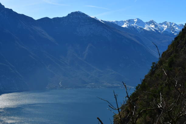 istock Beautiful landscape to Lago di Garda from above 2104648264
