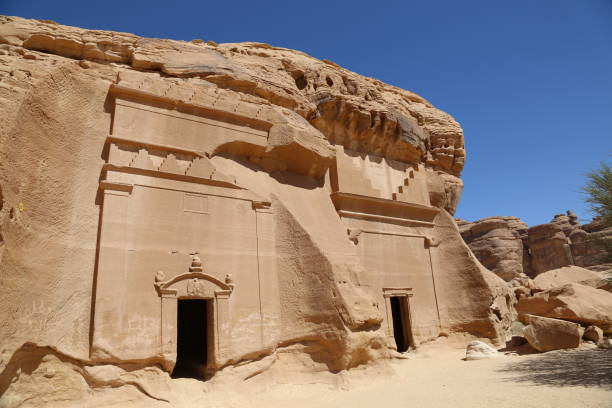 istock Madain Saleh, Saudi Arabia 2104699779
