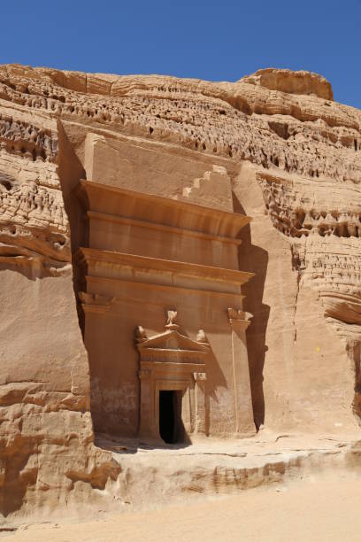 istock Madain Saleh, Saudi Arabia 2104701384