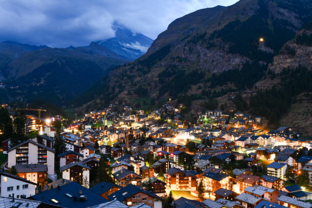 istock Skyline - Zermatt, Switzerland 2104731656