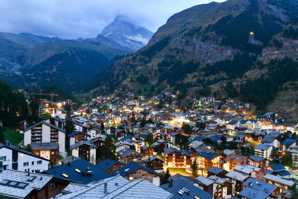 istock Skyline - Zermatt, Switzerland 2104732703