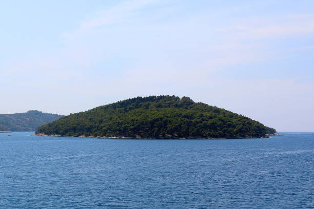 istock Island on the Adriatic Sea 2104758379