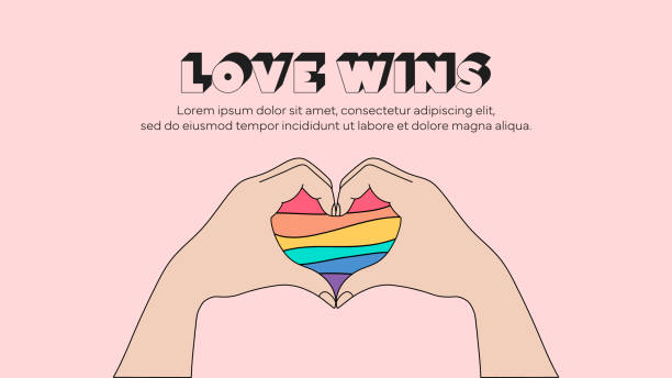 istock Pride month celebration concept background. Rainbow pride heart made by hands. Happy pride day. Celebration and commemoration of lesbian, gay, bisexual, and transgender pride. LGBT Pride Month 2104976576