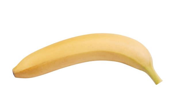 raw Yellow Banana Isolated stock photo