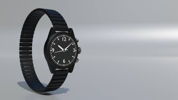 istock 3d render luxury wrist watch isolated on a white background illustration with empty space 2105053059