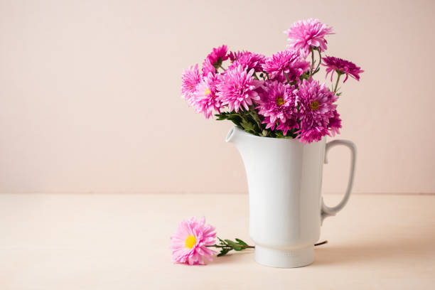 istock Bouquet of pink chrysanthemums. 2105070832