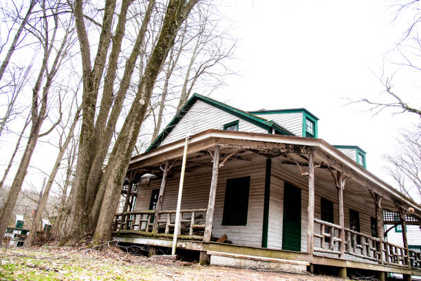 Feltville - a New Jersey ghost town stock photo