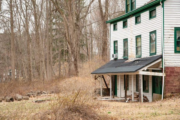 Feltville - a New Jersey ghost town stock photo