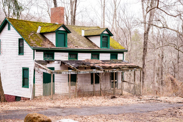 Feltville - a New Jersey ghost town stock photo