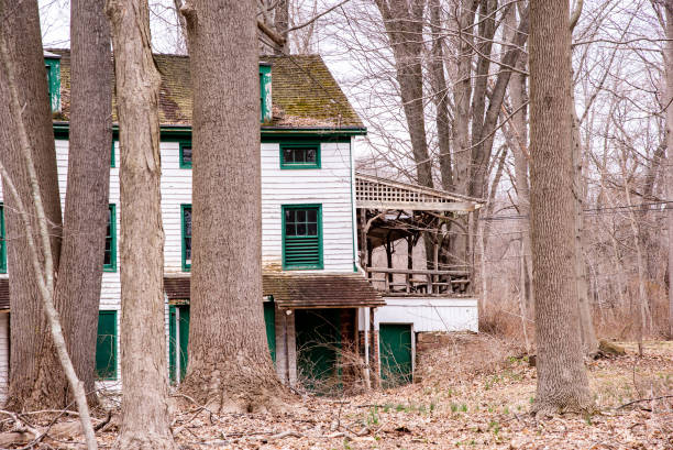 Feltville - a New Jersey ghost town stock photo