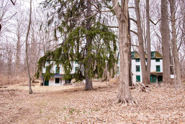 Feltville - a New Jersey ghost town stock photo