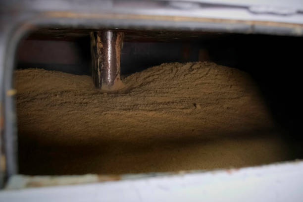 Mixing soybean powder. a Soybean Production Plant