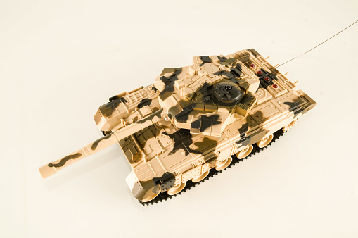 Scale model of a german tank from WWII