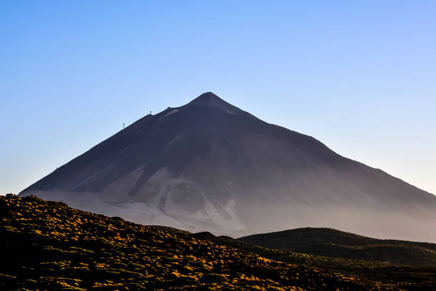 Telescopes of the Teide Astronomical Observatory Telescopes of the Teide Astronomical Observatory in Tenerife, Spain. observatory tenerife canary islands el teide national park stock pictures, royalty-free photos & images