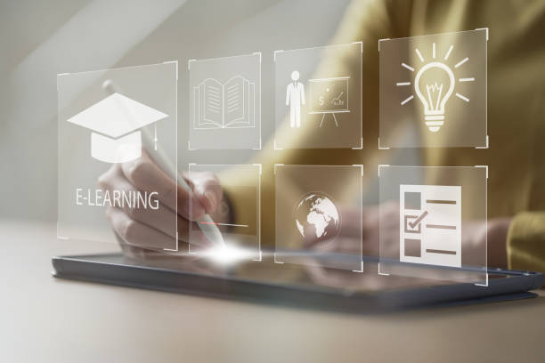 istock Concept of Online education. 2105167675