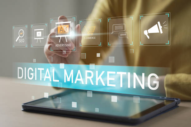 istock Digital marketing commerce online sale concept, 2105167677